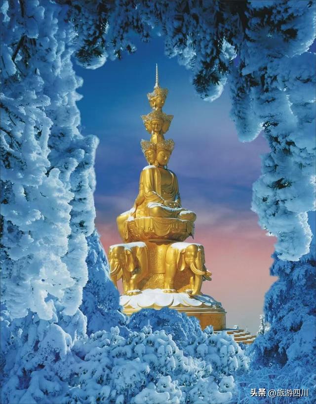 泰国千万粉丝网红打卡峨眉山冰雪秘境！体验国际级文旅服务