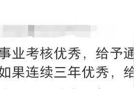 体制内，年度考核优秀到底有多重要？图片