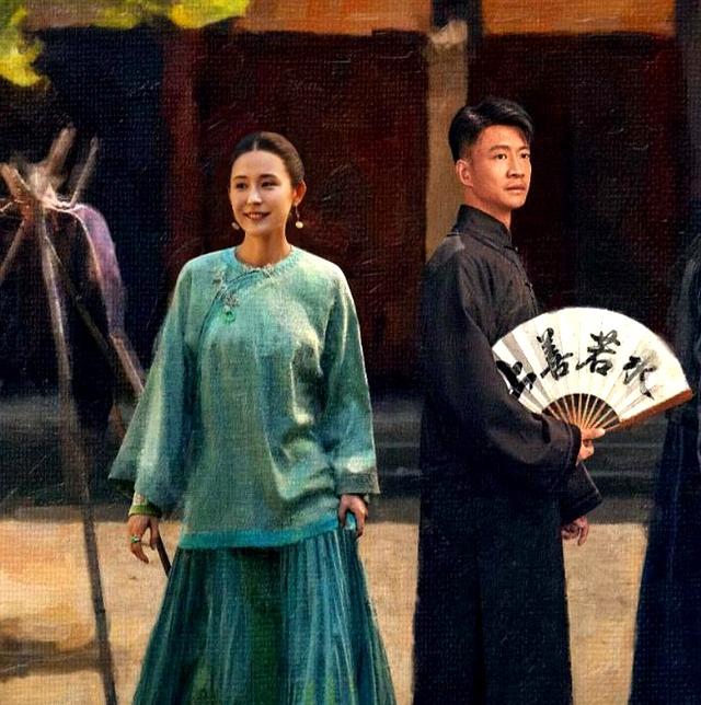 女演员身材很重要，同样穿旗袍，39岁热依扎与36岁柴碧云差别明显