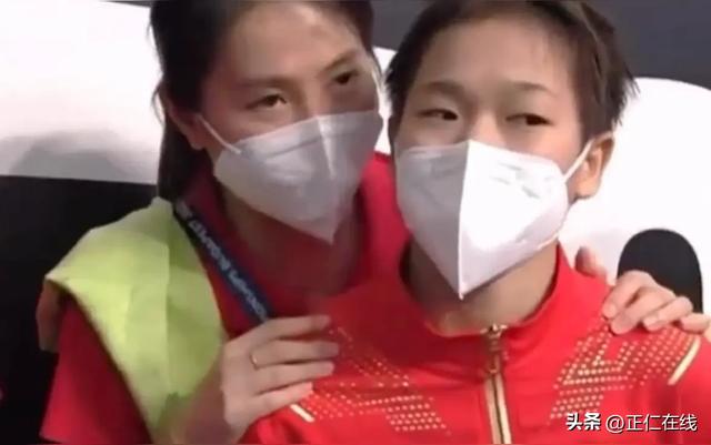 陈若琳问全红婵,怕我吗?全红婵回答情商太高啦