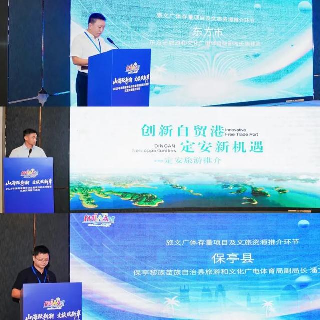 2025年海南省旅游文体项目招商暨文旅资源推介系列活动圆满收官
