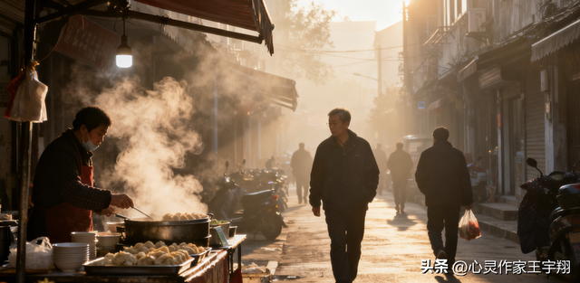 烟火织岁月，微光暖人间，心向暖阳自芬芳