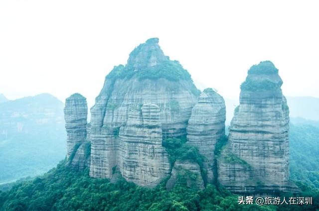 韶关2天1晚经典徒步行程推荐，从巴寨到锦江，邂逅丹霞绝美风光