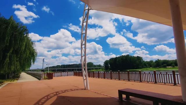 大美泌阳系列之菌都公园：荷香逸韵 秋染园景
