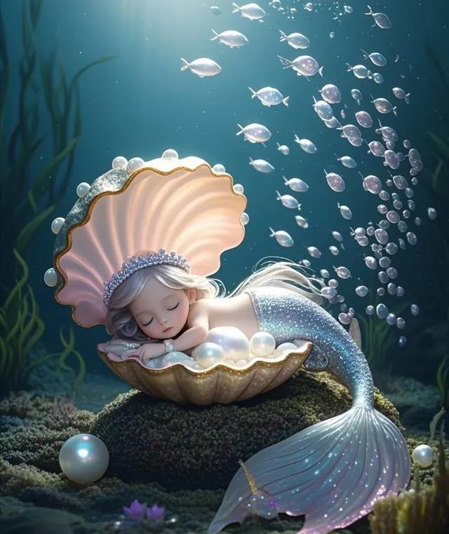梦幻小美人鱼壁纸：畅游童话海洋