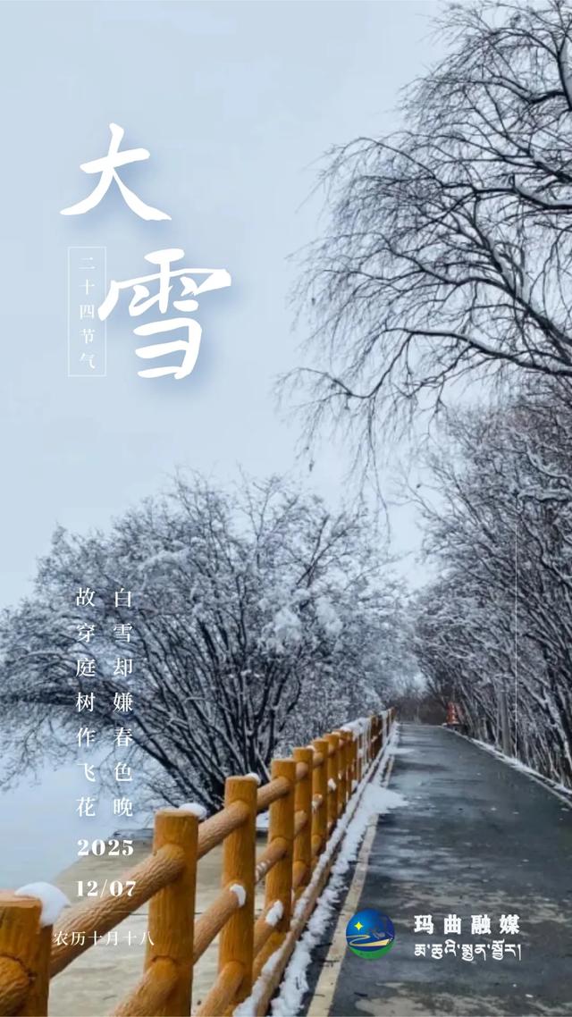 【节气里的大美中国】大雪至,寒冬盛,瑞雪丰年,万事皆宜
