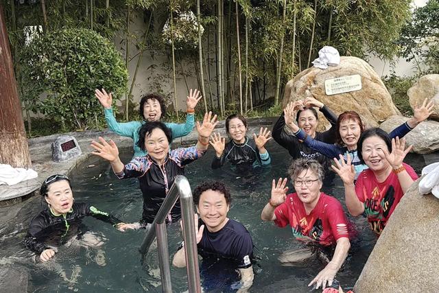 韩国200余人旅行团“二刷”威海温泉