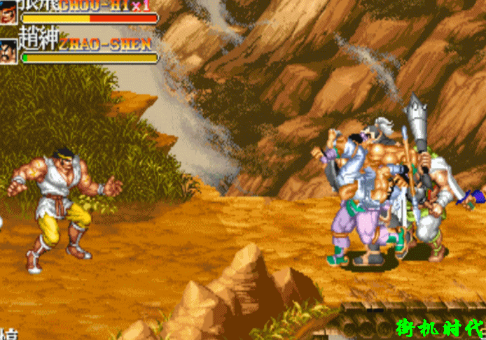 街机《三国志》改版已经做到这种程度了，关羽练成天霸封神斩