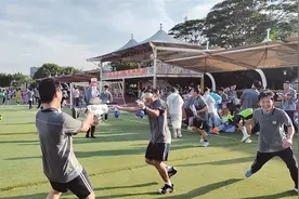 登山望海放风筝，跳舞说唱玩水枪……厦门不少学校开展花式减压活动图片