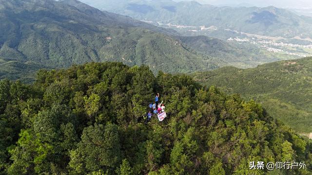 揭西猴面石徒步登山
