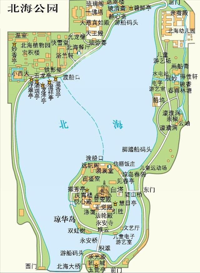 （七）北海公园以及王府井大街游记