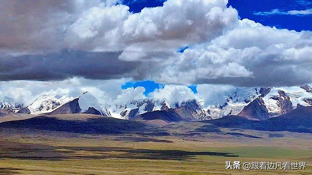 《219西藏南南线》秘境雪山之上 遇见西夏邦马峰 海拔 8012 米的震撼