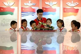 国防教育进校园图片