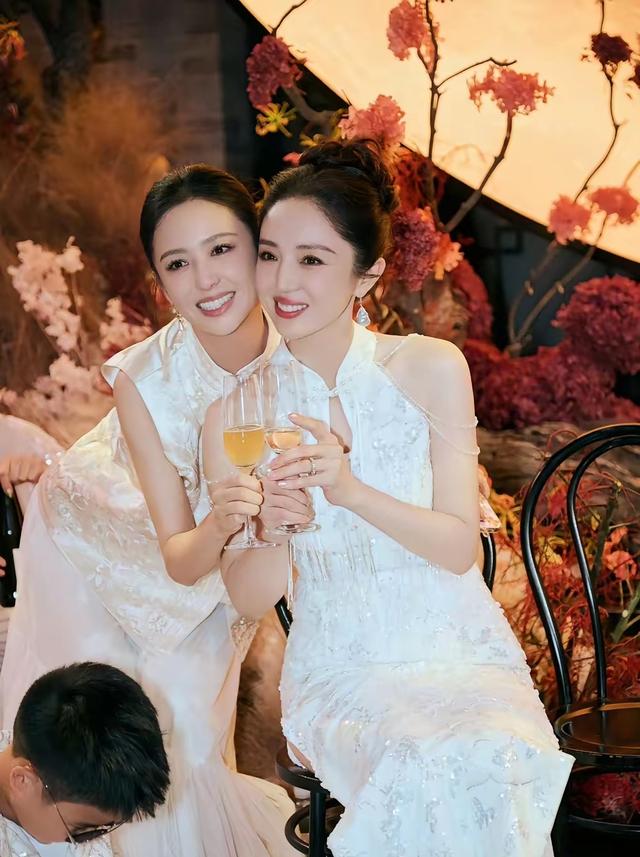 笑不活，佟丽娅发文祝福董璇新婚快乐，评论区都是唱反调的
