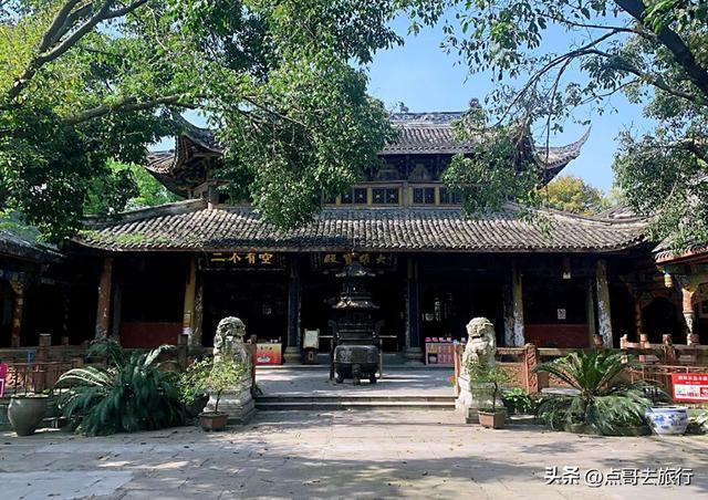 四川广汉第一大寺庙，清幽静谧，国宝文物让我惊叹，不要门票