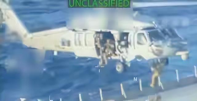 不到24小时，美军扣第3艘油轮	，但碰上刺头，双方爆发海上追逐战