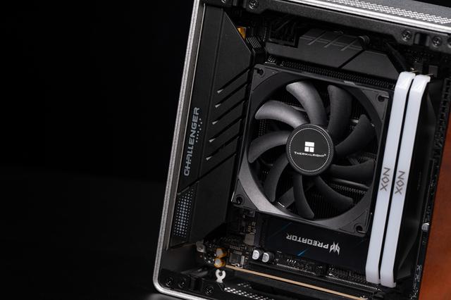 英特尔酷睿Ultra5 230F+铭瑄挑战者H810ITX+乔思伯NV10装机分享！