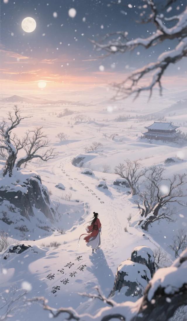 漫步冬日仙境：雪中的唯美与心之悠然