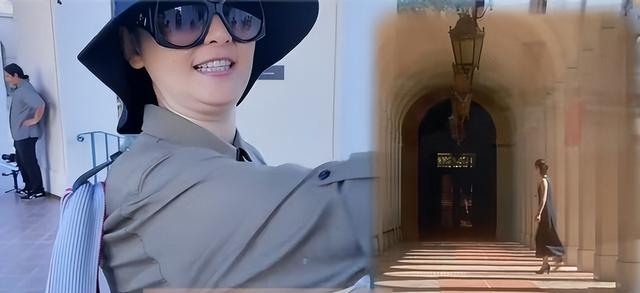 徐帆退休专心陪读女儿	，和徐朵住美国别墅区，出行司机接送好阔气