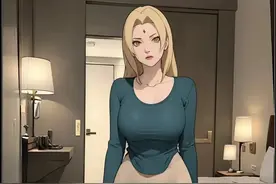 火影忍者：身材完美的纲手，气质太迷人了图片