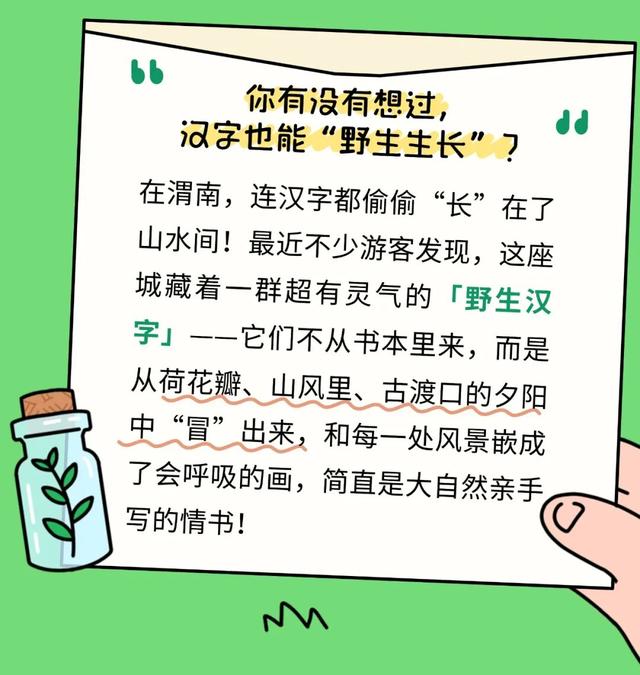 我的天！渭南的“野生”汉字长这样？