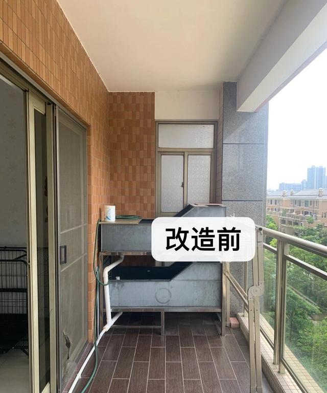 广东一阿姨因把阳台改成茶室走红，那叫一个漂亮，进门就被治愈了