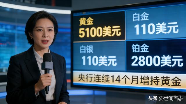 贵金属集体暴走：黄金破5000美元，普通人该跟风还是观望？
