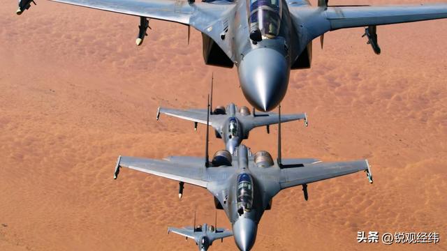 央视公开兵推画面，8架歼16对6架“阵风”，网友称“太富裕”