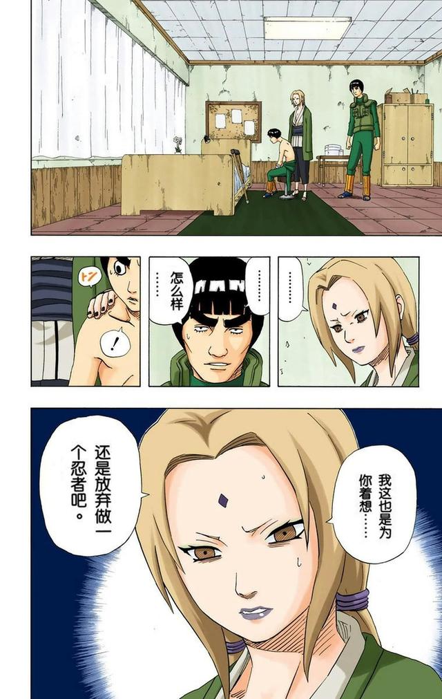 火影忍者彩漫 第二十卷 第五代火影纲手，鸣人佐助天台对决