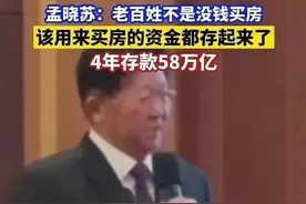 闹大了！老百姓没钱买房，专家：4年存款58万亿，钱都存起来了图片