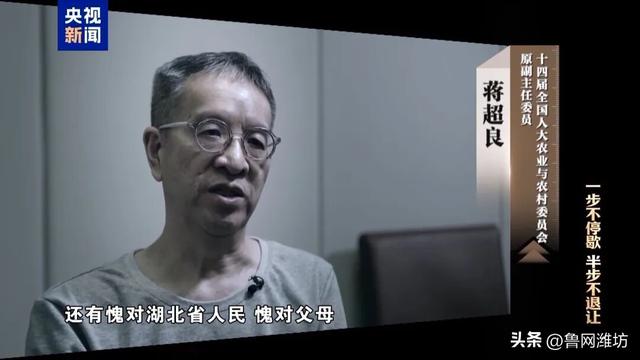 蒋超良四弟	、五弟全涉案，被免湖北省委书记后	，“边上一下安静了，没有人了”！