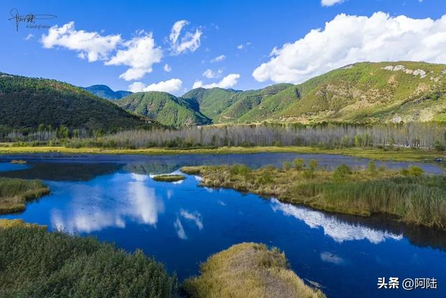 泸沽湖草海差点把我看吐了,到处是油画般的场景,能不能别这么美