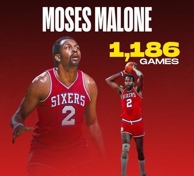 连续单场至少拿下一个篮板场次最多9人中，一人达成一场不漏