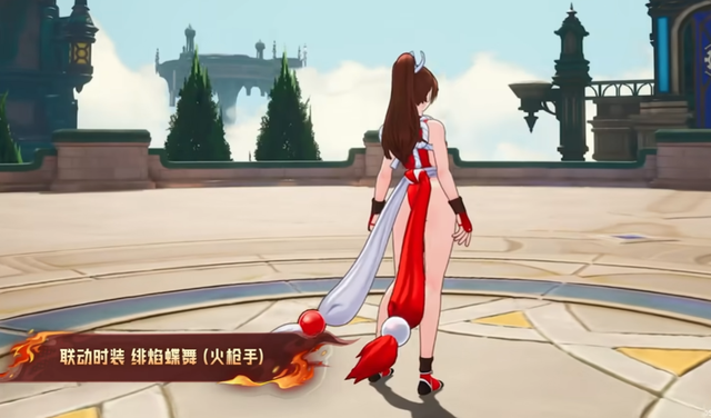 国产游戏终于放开了，不知火舞设计成这样也没事