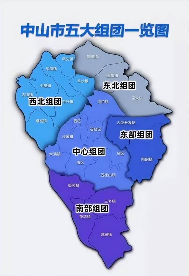 广东省中山市2025行政区划及旅游攻略