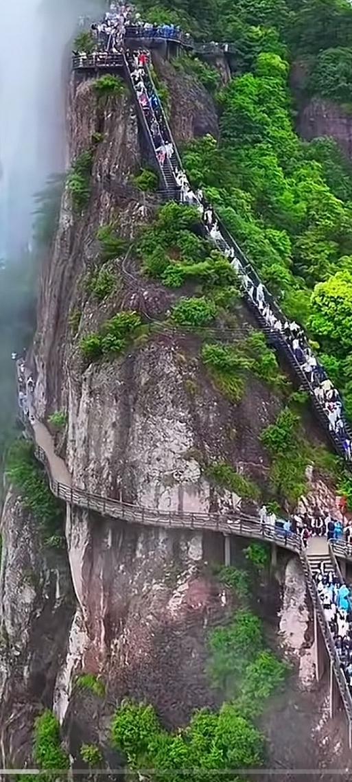 仙居胜境。温州云巅之上的天人交响