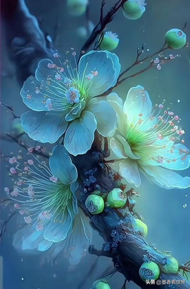 国画之旅十二：画绿梅，学古诗，乐在其中