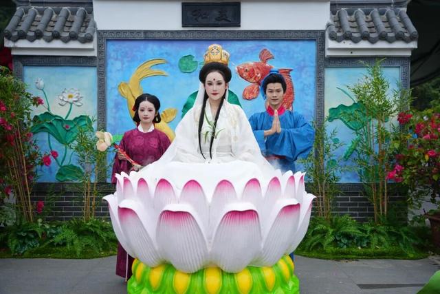 观音山仙侠会现场，“济公”秒变“广东靓仔”，简直是济公本公~