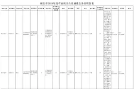 湖北公安 | 20人！湖北省公安厅2024年度遴选职位表出炉图片
