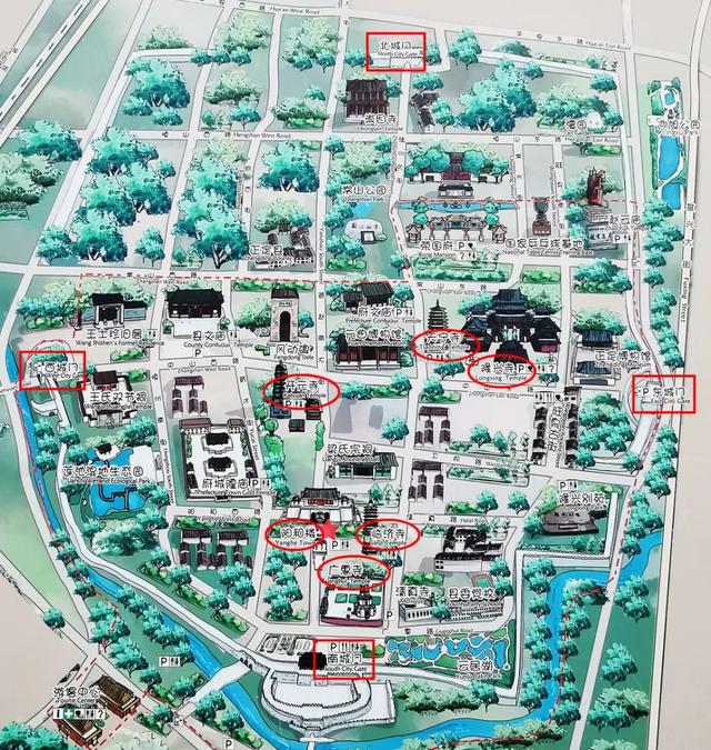 河北石家庄，寻访正定古城的九楼四塔八大寺