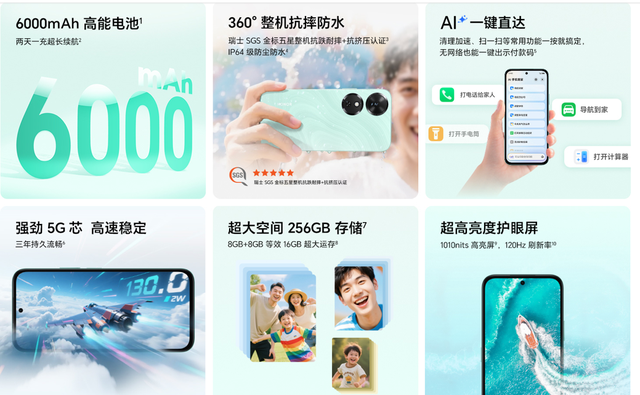 百元机赛道新选择：荣耀Play10C与Redmi 13C！