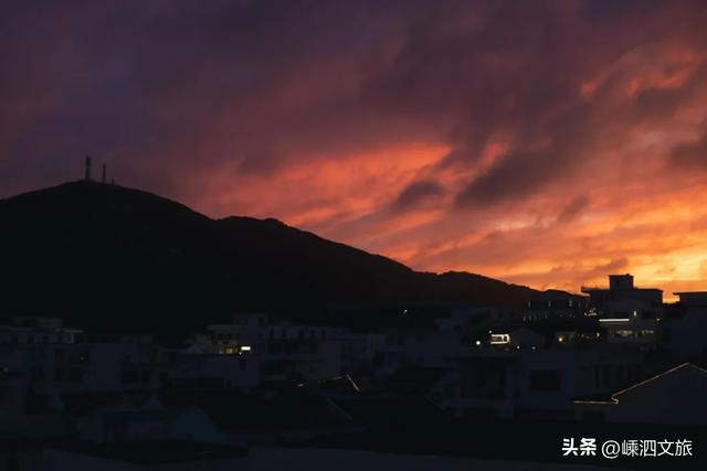 世纪晚霞美炸！荧光海爆发！花鸟岛必须去一趟啦~