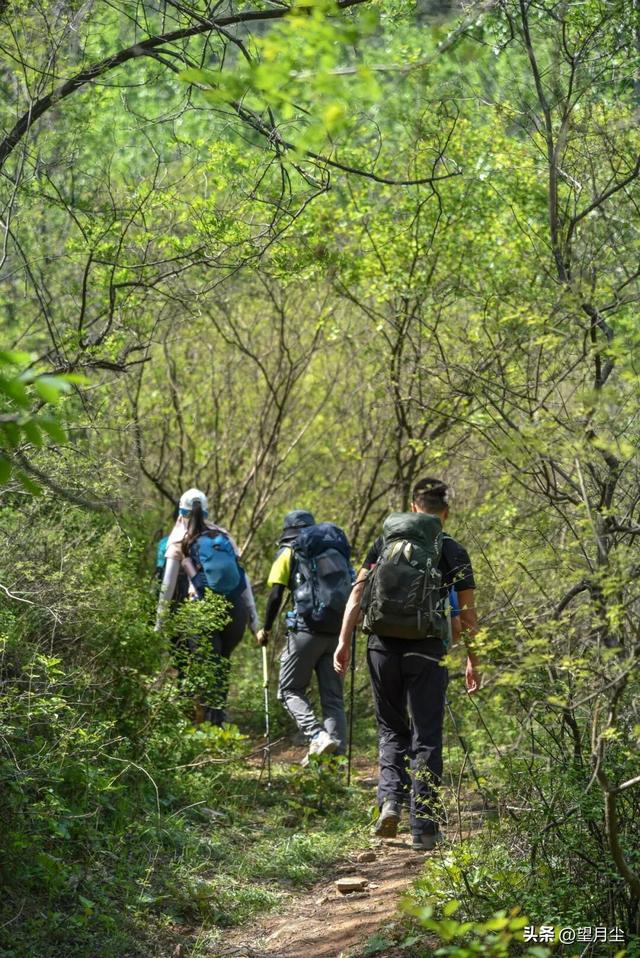 《太行山徒步记：从西走到南》免费的挂壁公路，悠悠然的崖边行走