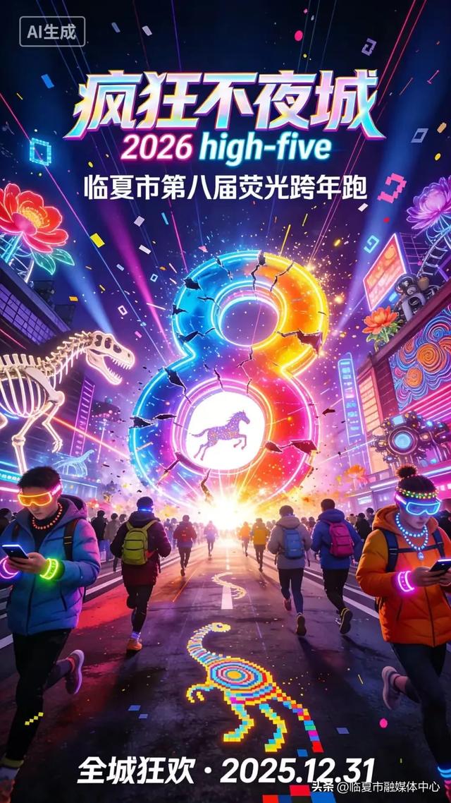 必冲!花都跨年盛宴→花式嗨玩+惊喜持续!在临夏市解锁跨年满分仪式感!