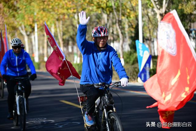 信都区总工会：七里河绿道上的骑行狂欢