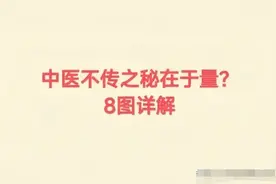 中药不传之秘在于量！中医为你揭秘中医剂量图片