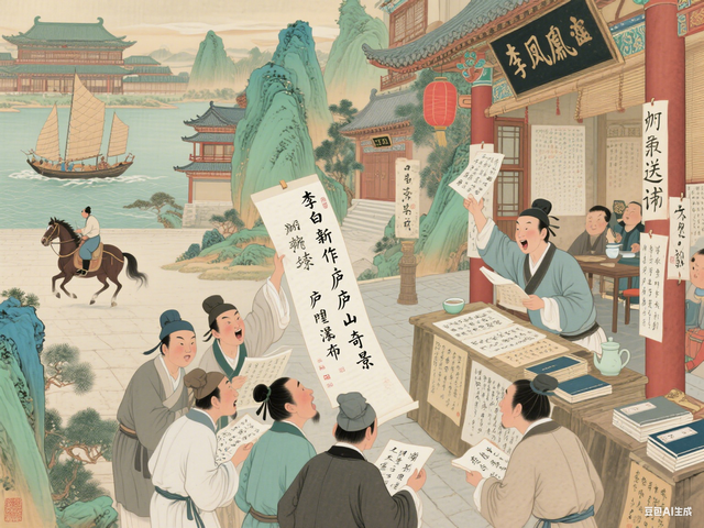 庐山因李白写诗成爆款，文人挤破头打卡，堪比现在的网红景区