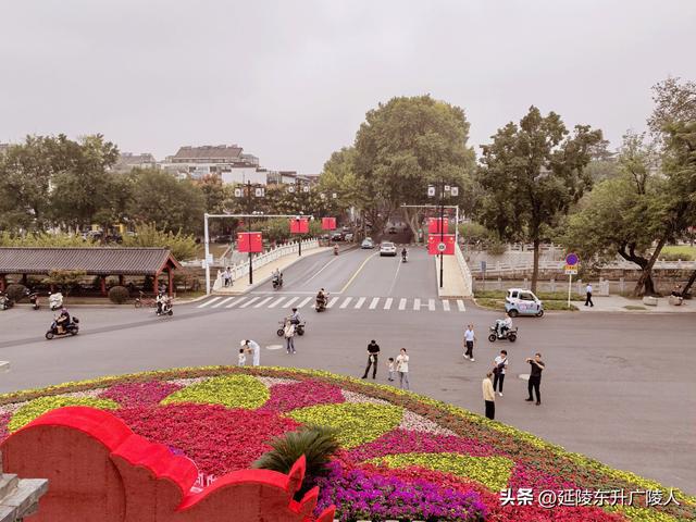 国庆假期中，陪父母登仪征鼓楼
