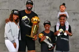 揭秘:詹姆斯206+妻子170，布朗尼187，波什211+妻子155，儿多高？图片