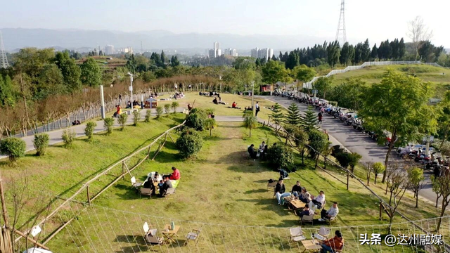 玩转渠县|银杏帽的风，终于吹到了渠县文峰山！